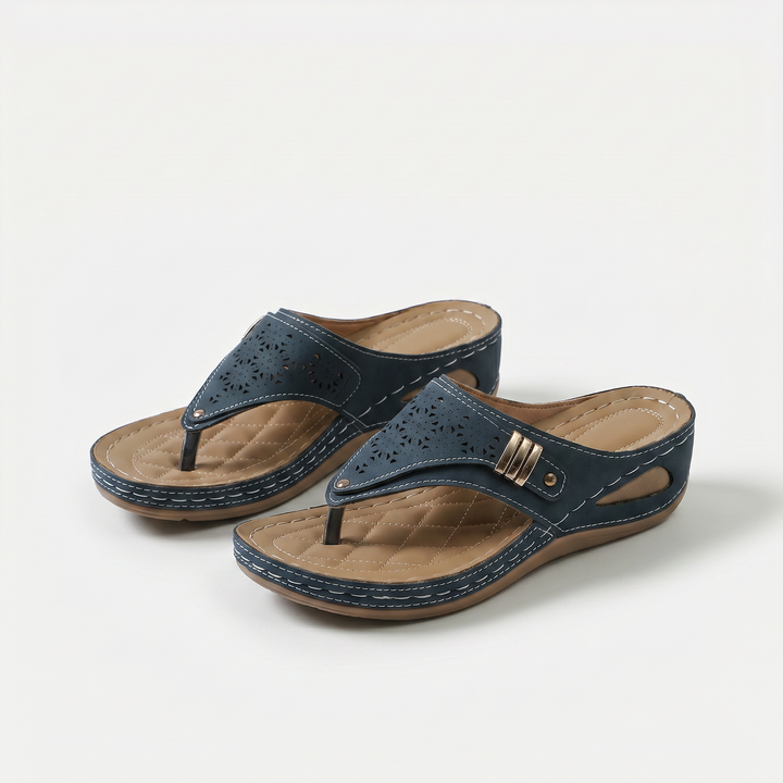 Élodie - wedge toe sandals for women