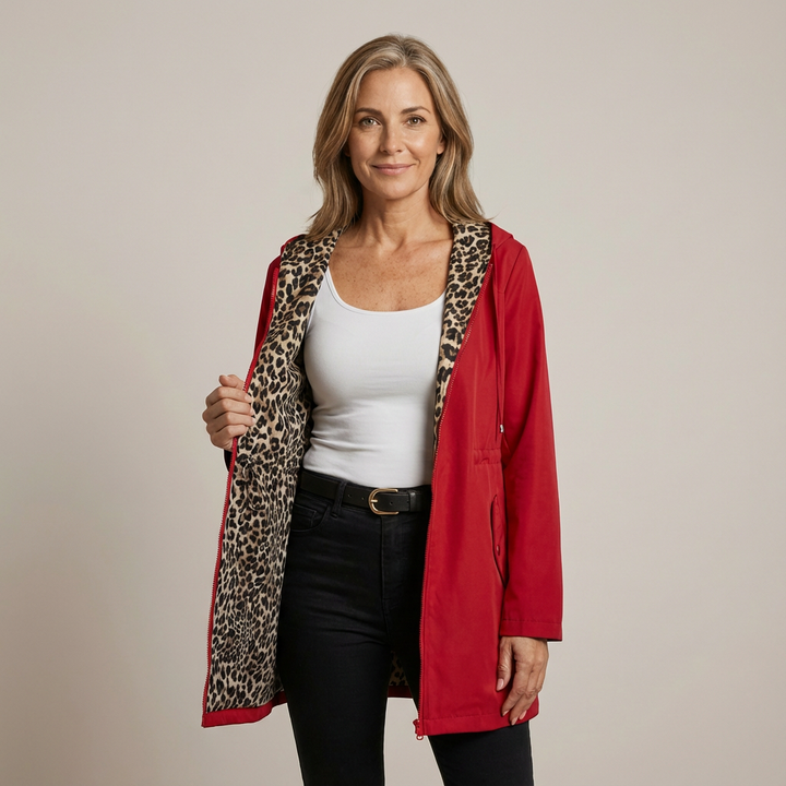 Nikkie Reversible Hooded Coat