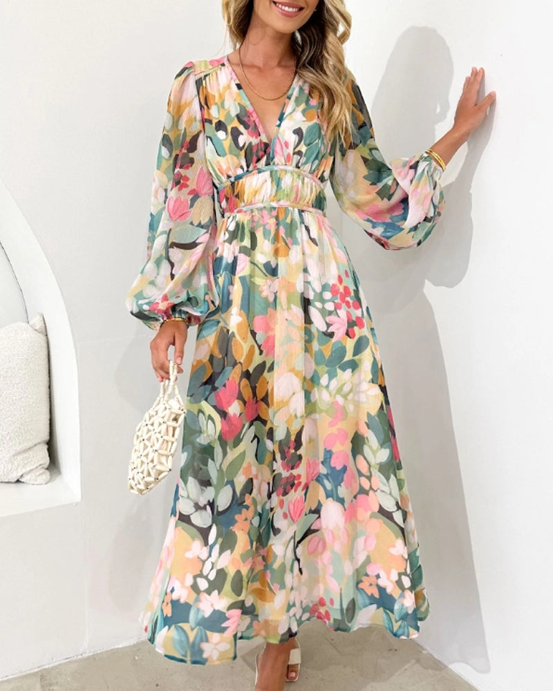 Corrine Chic Floral Dress