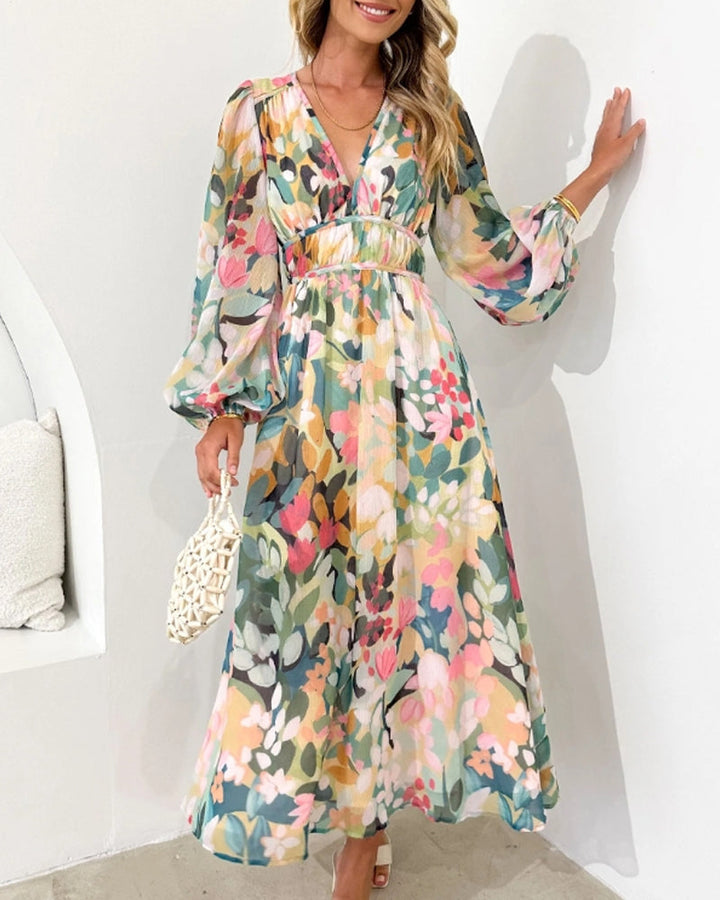 Corrine Chic Floral Dress