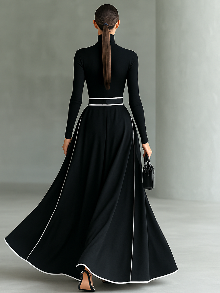 Rachelle Long Sleeve Maxi Dress + Free Belt