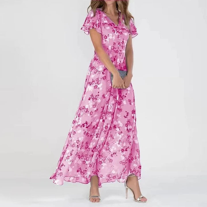 Lois Elegant Casual Maxi Dress