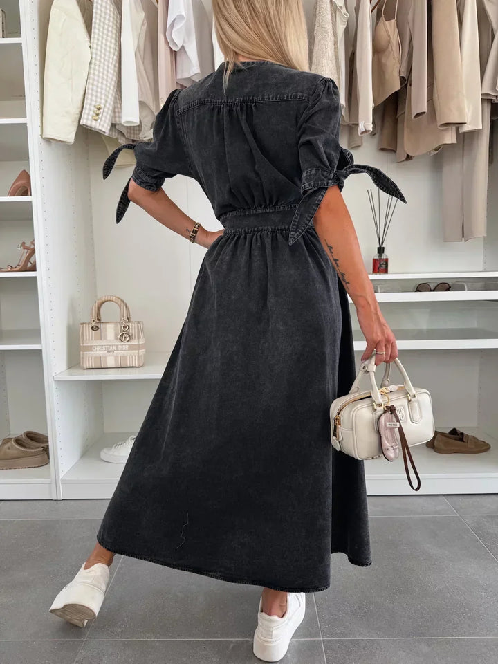 Ivy Elegant denim dress