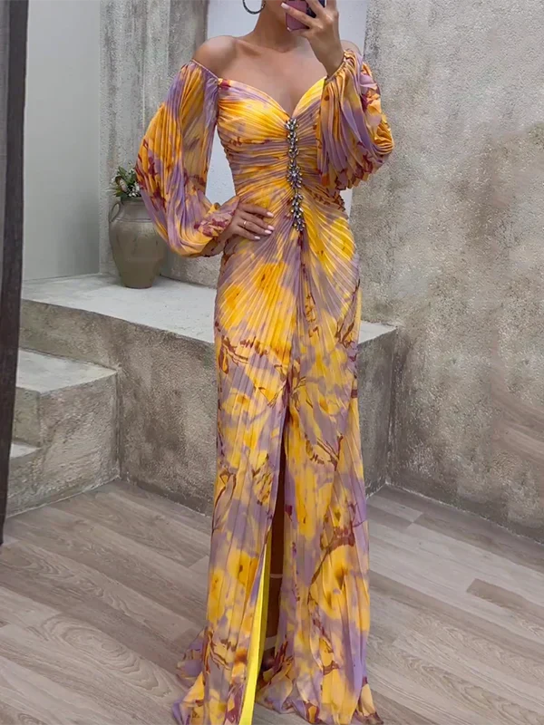Genesis Elegant V-Neck Dress