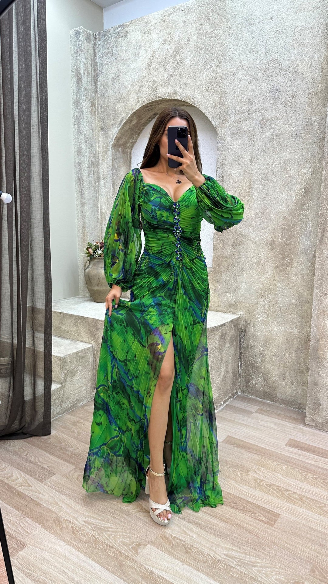 Genesis Elegant V-Neck Dress