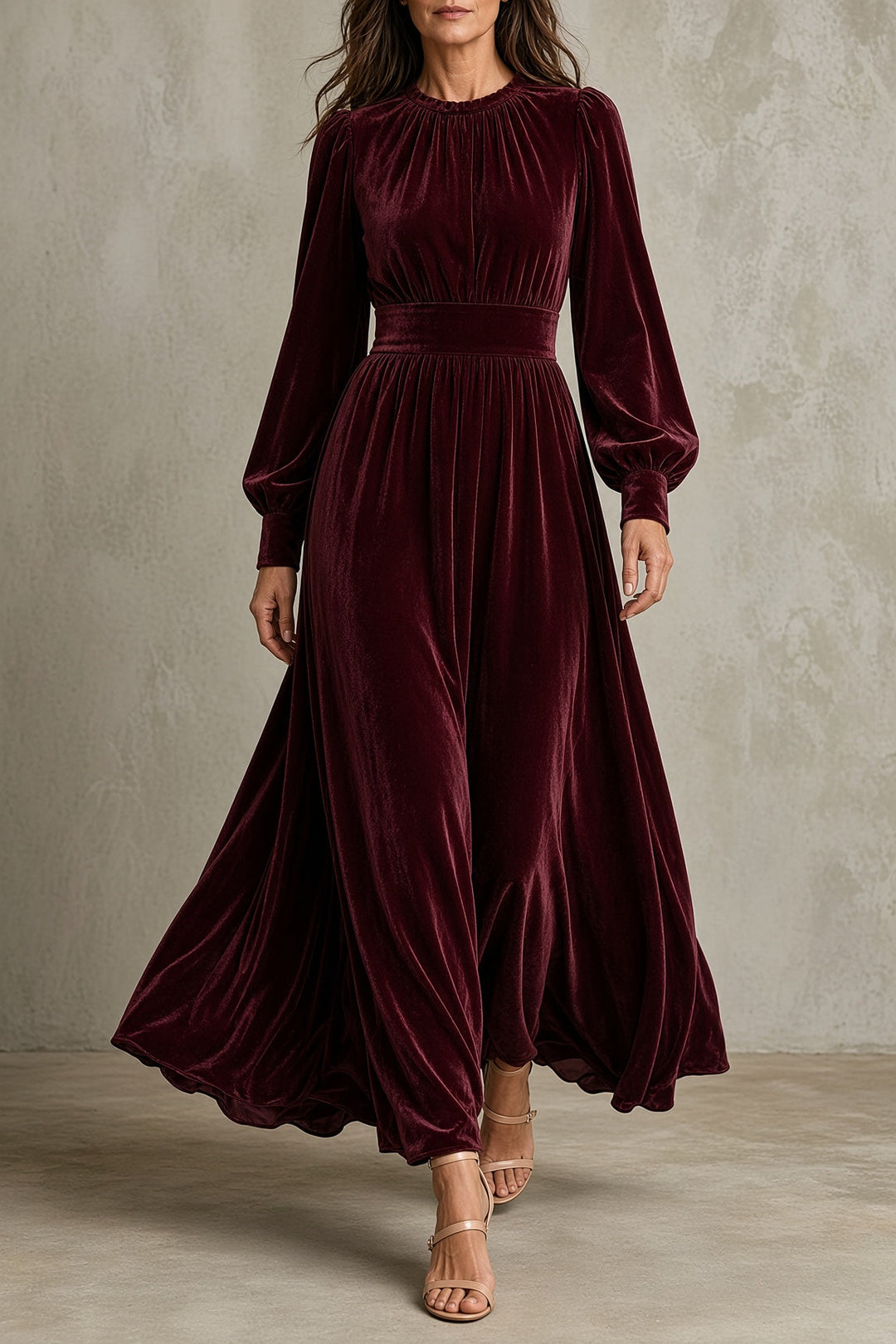 Elena Velvet Dress