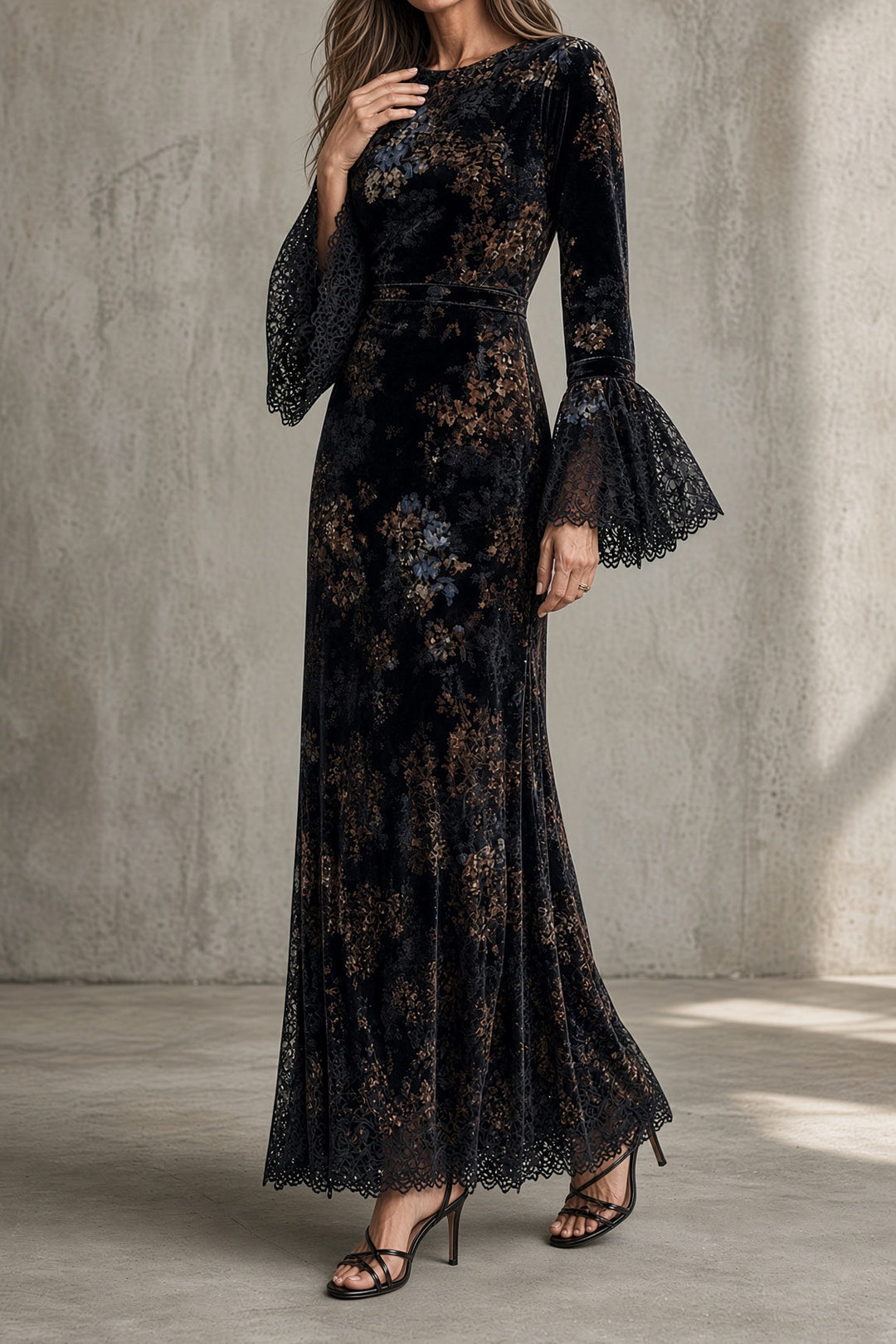 Luna Velvet Dress