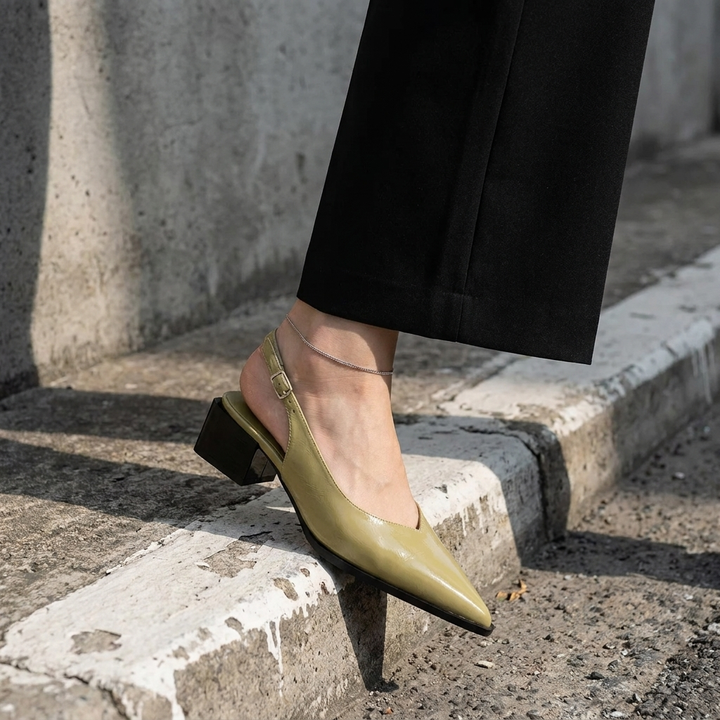 Emma – Orthopedic Slingback Heels