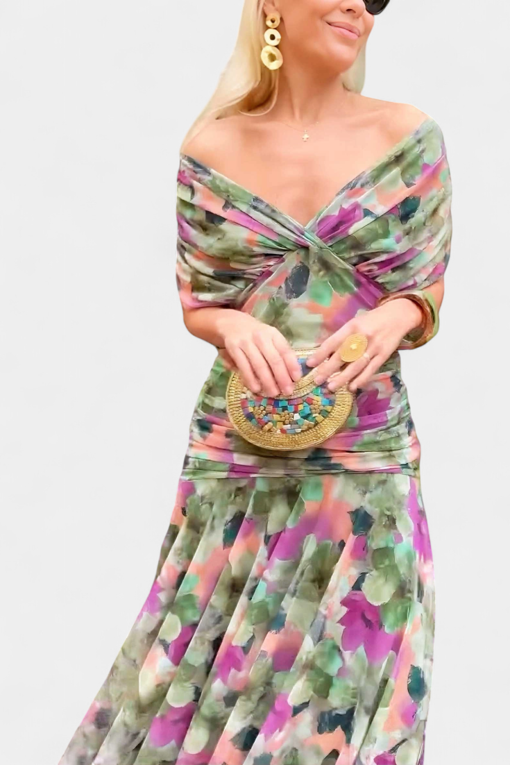 Amarra Long Floral Dress