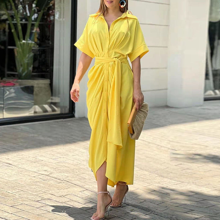 Alyson Luxe Wrap Maxi Dress