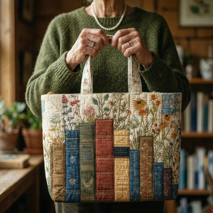 Handmade Bag with Flowers