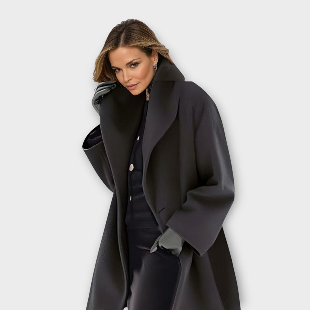 Vania Elegant Hooded Coat