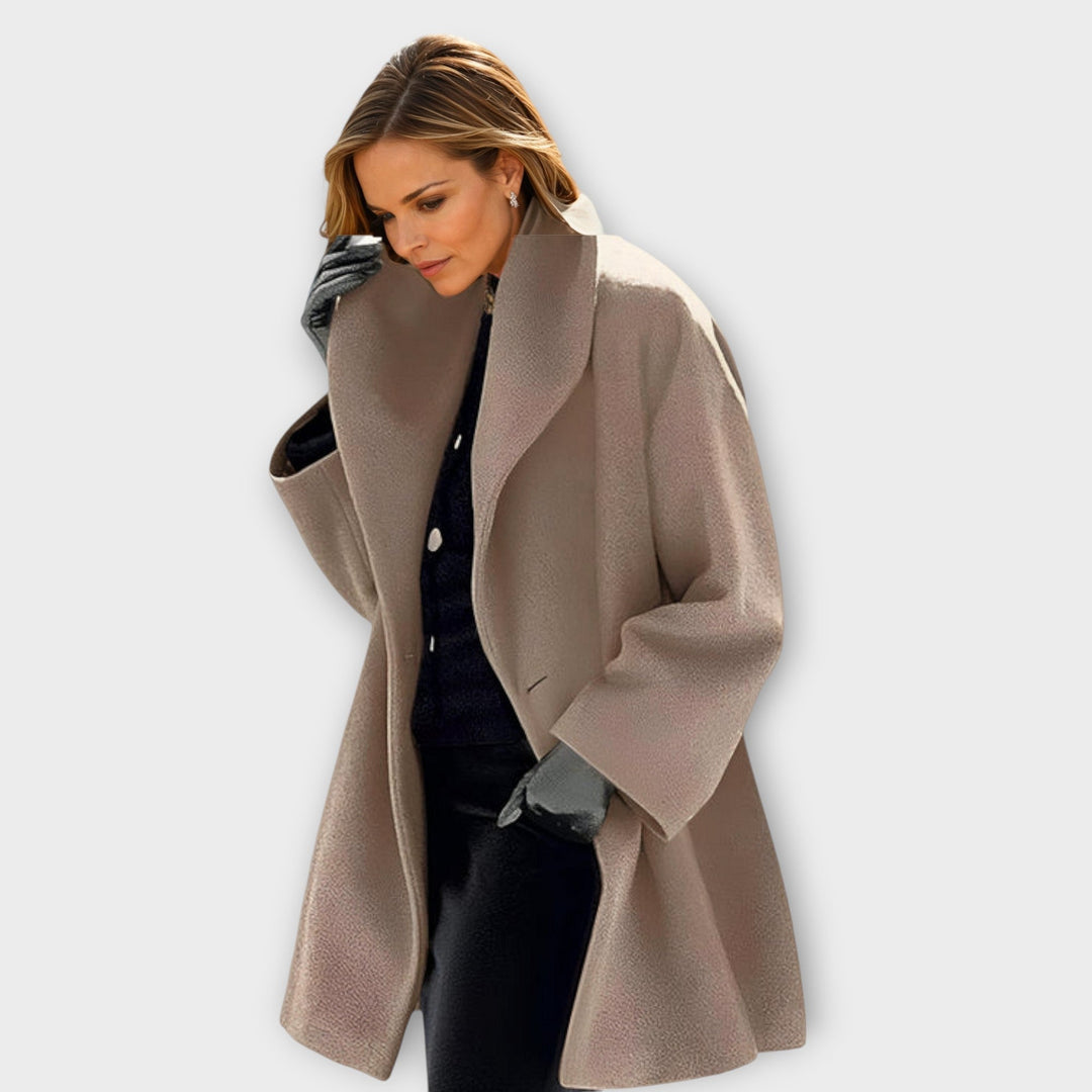 Vania Elegant Hooded Coat