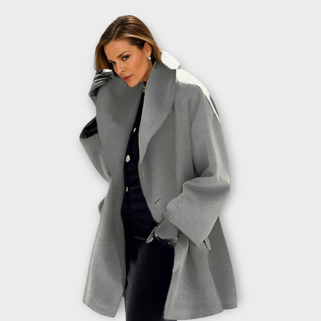 Vania Elegant Hooded Coat