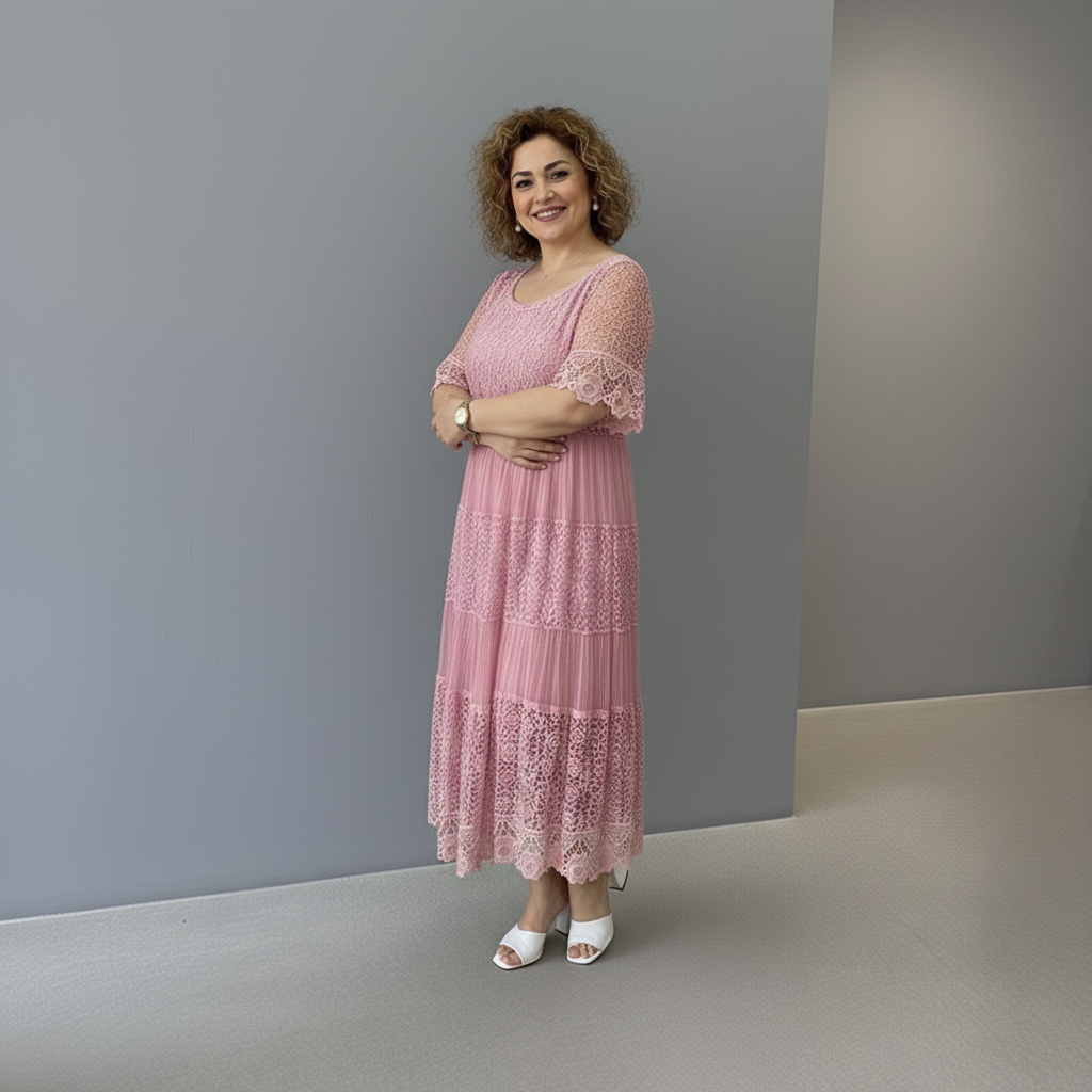 Berlinda Elegant Lace Dress