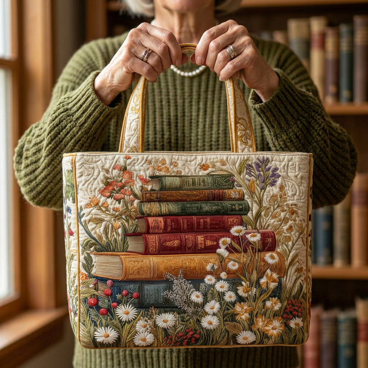 Handmade Bag with Floral Pattern