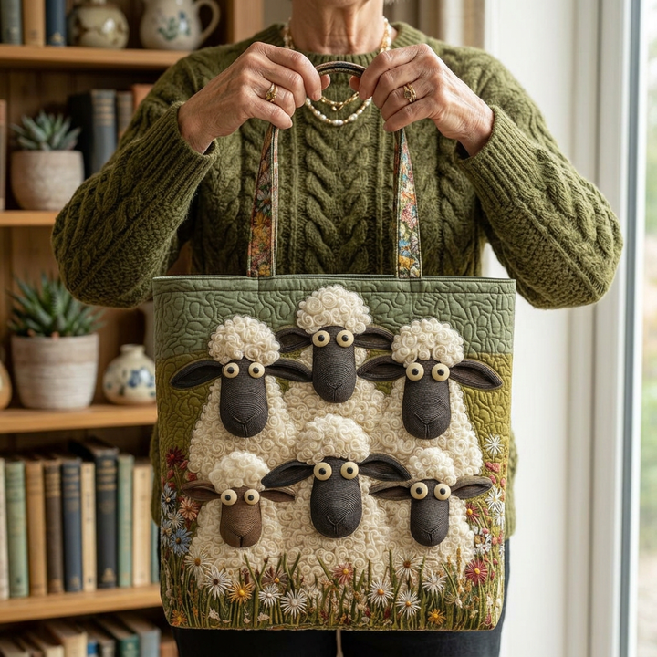 Handmade Bag with Sheep