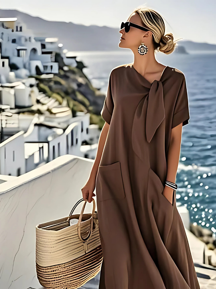 Ella Elegant Dress with Pockets