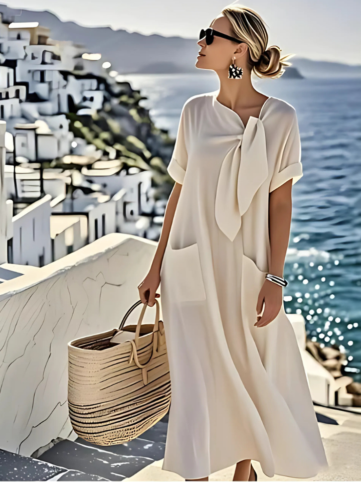 Ella Elegant Dress with Pockets