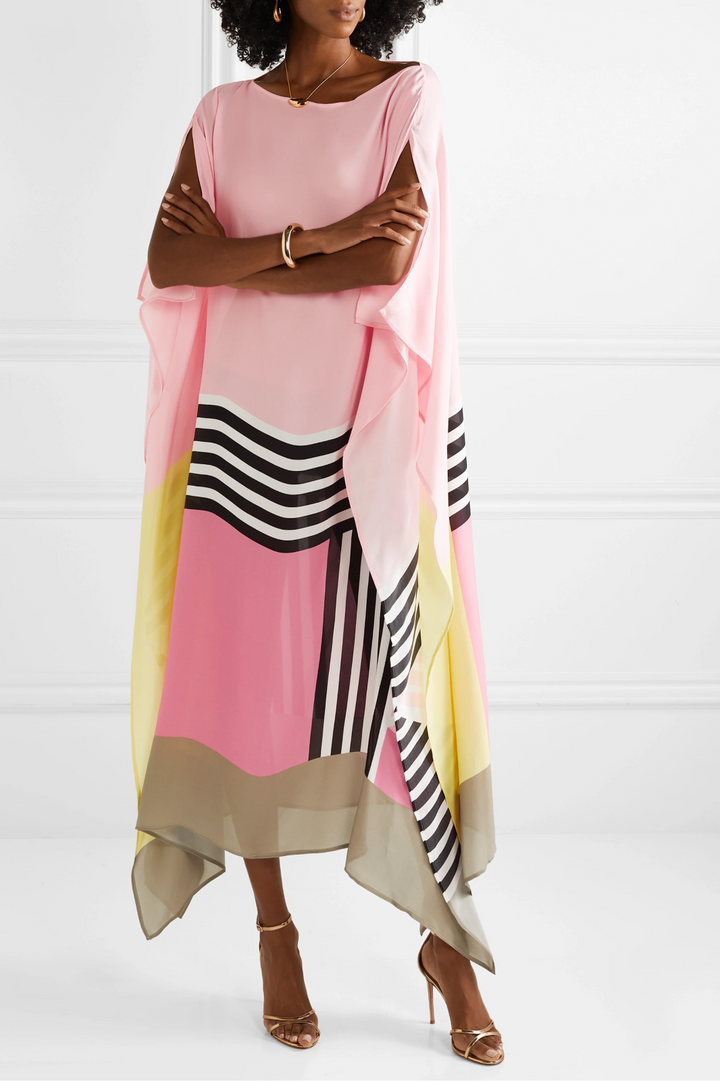 Iria Geometric Kaftan