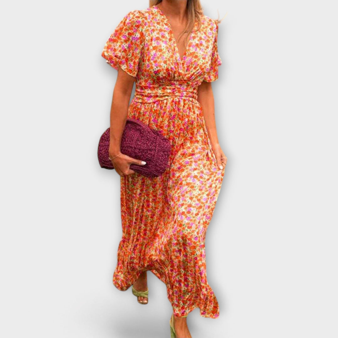 Erin Classic V-Neck Dress
