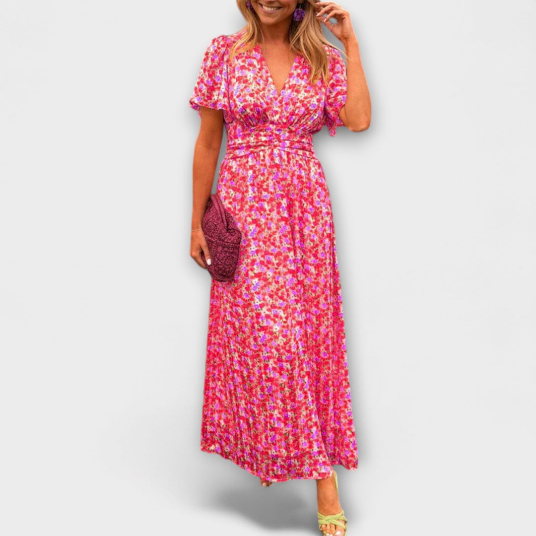 Erin Classic V-Neck Dress