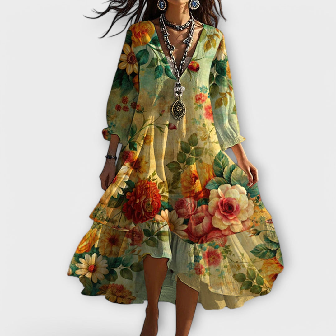 Liana Vintage Floral Dress