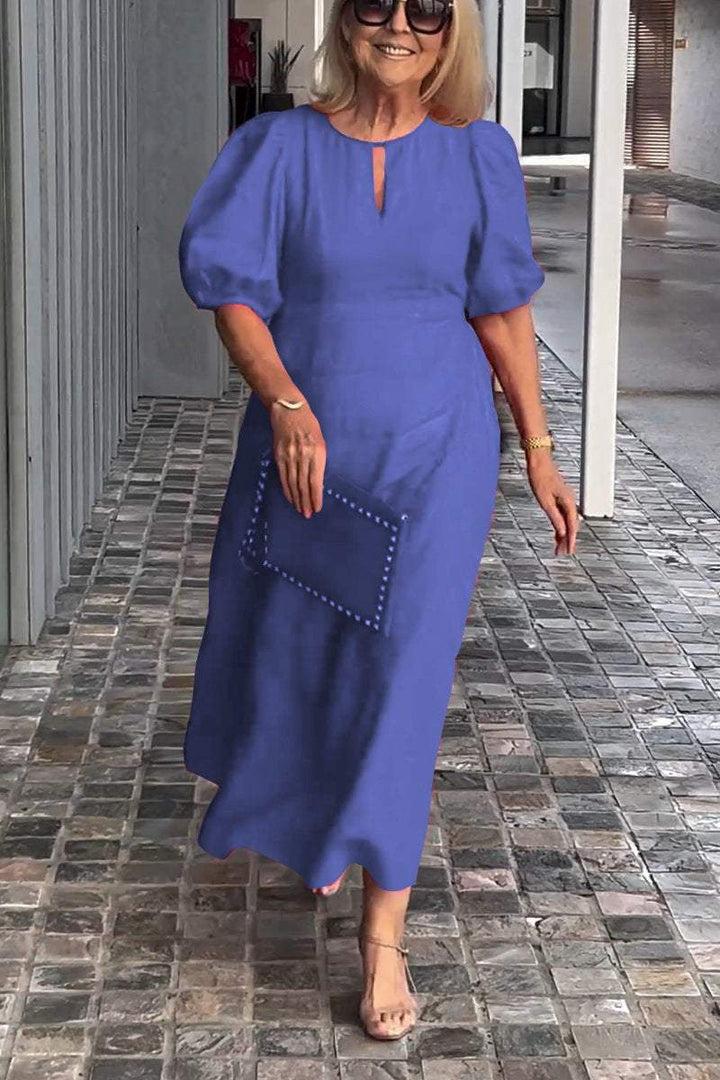 Amelie Timeless Puff Sleeve Dress