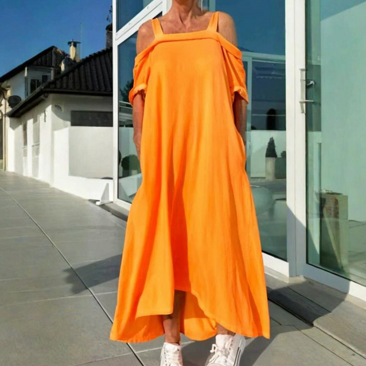 Monique Off-Shoulder Maxi Dress