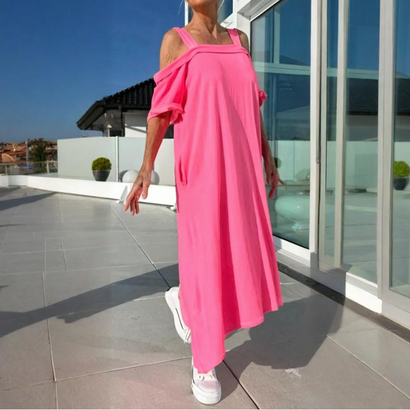 Monique Off-Shoulder Maxi Dress