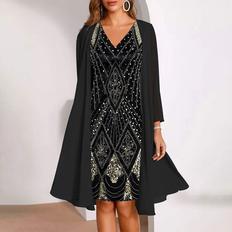 Kalie Elegant two-piece Dress