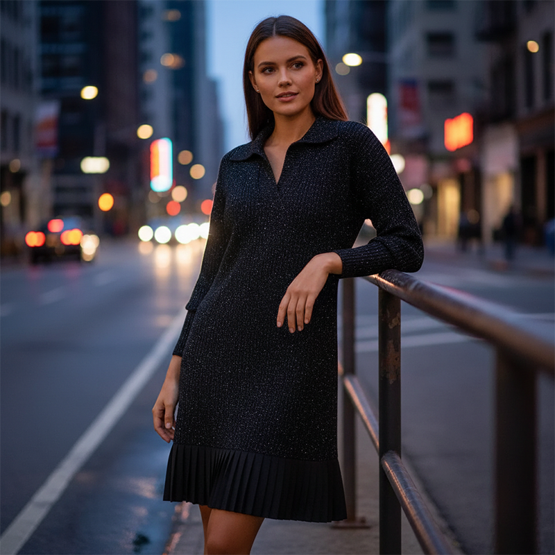Lexy Comfortable Knitted Dress