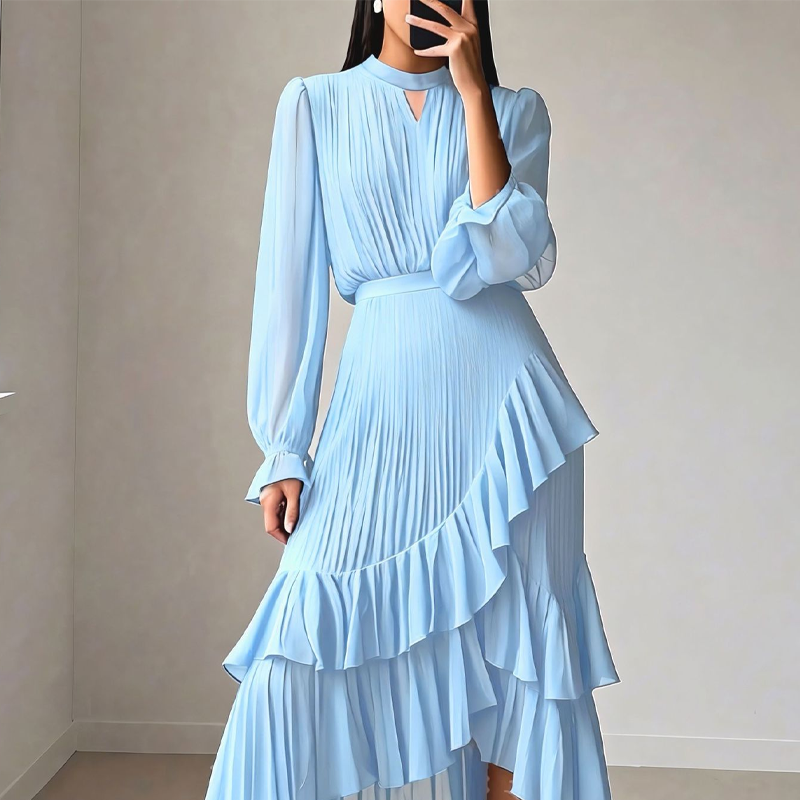 Dianna Pleated Midi Dress