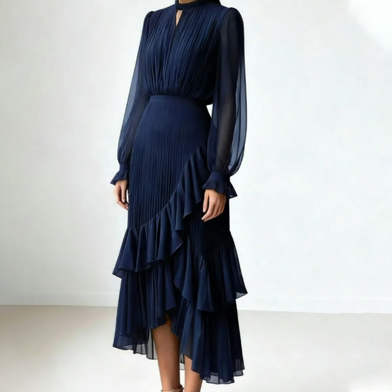 Dianna Pleated Midi Dress