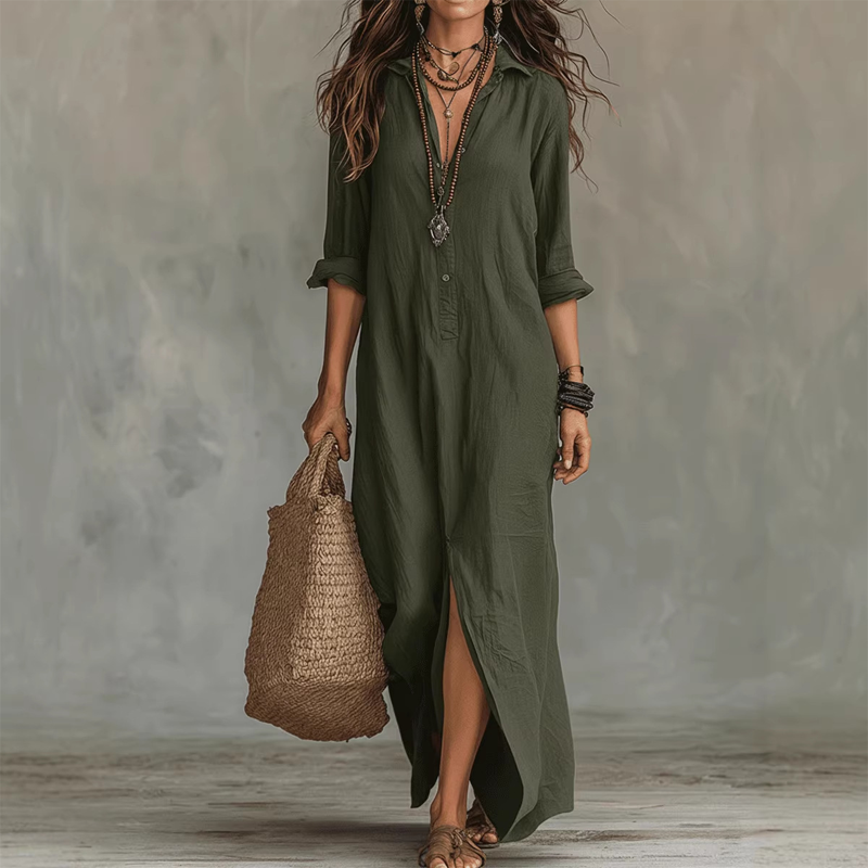 Neva Relaxed Midi Dress