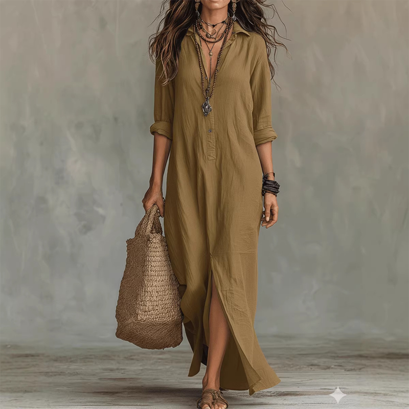 Neva Relaxed Midi Dress