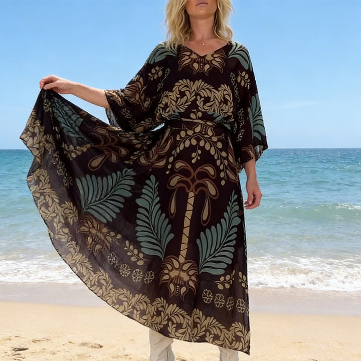 Viviette Elegant Maxi Dress