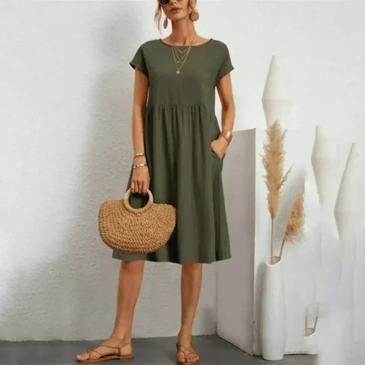 Mira Relaxed Midi Dress