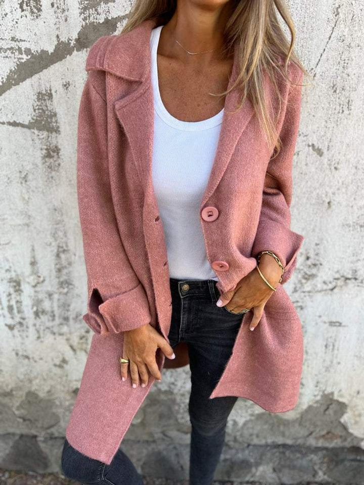 Lucille | Relaxed Longline Lapel Coat